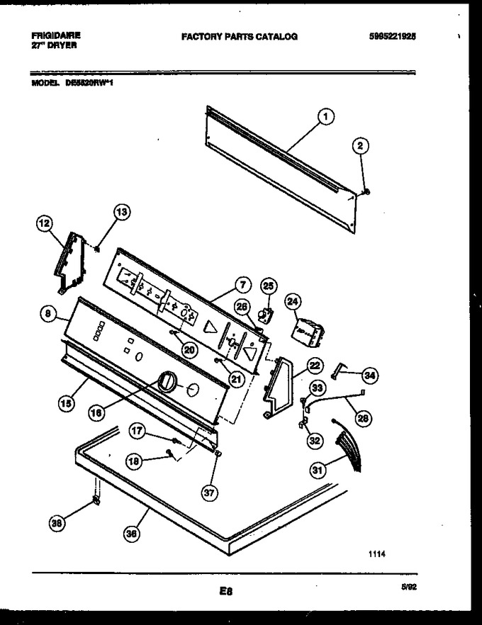 Diagram for DE5520RW1