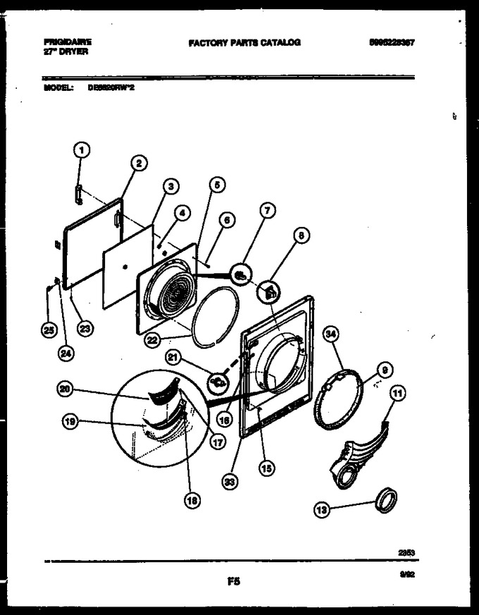 Diagram for DE5520RW2