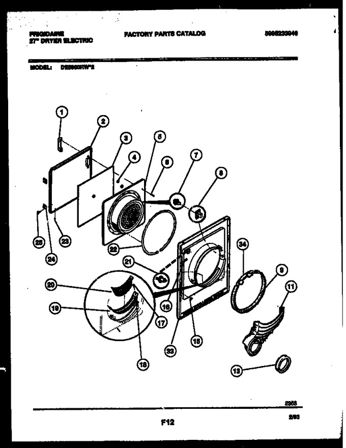 Diagram for DE5800RW2