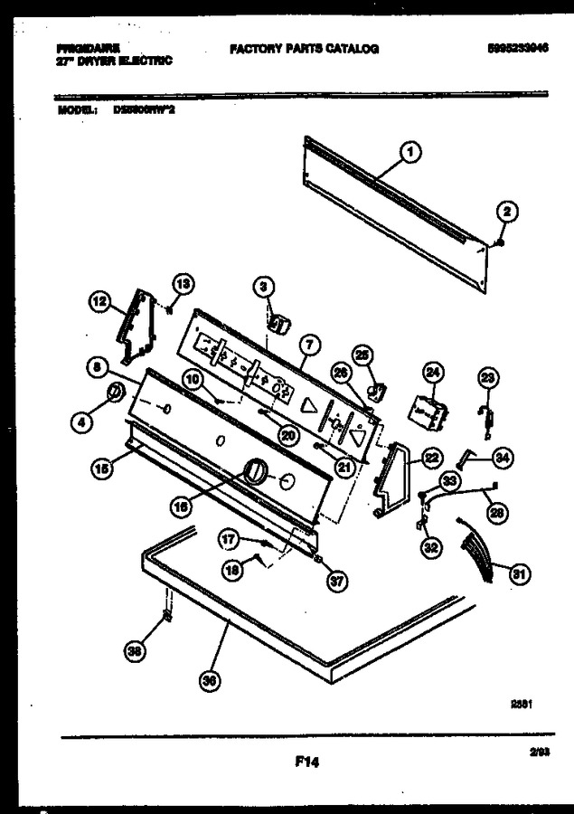 Diagram for DE5800RW2