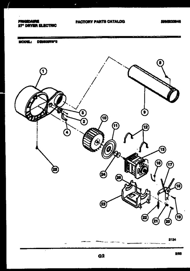 Diagram for DE5800RW2