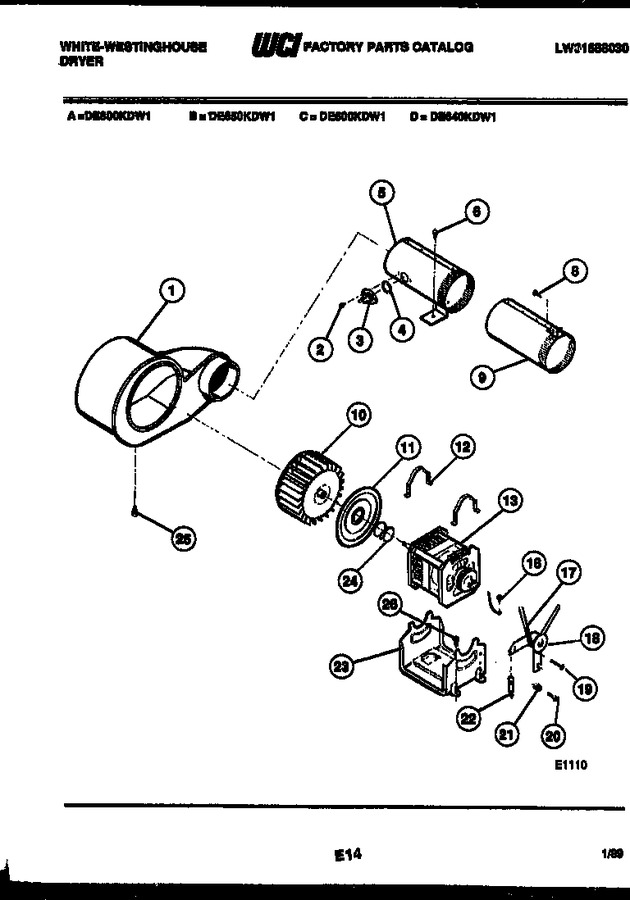 Diagram for DE800KDD1