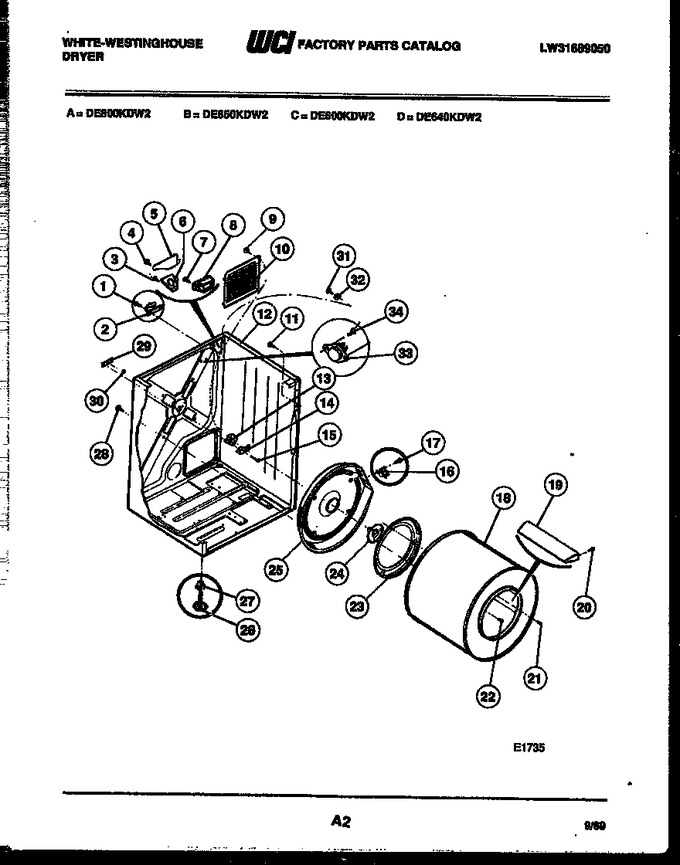 Diagram for DE600KDH2