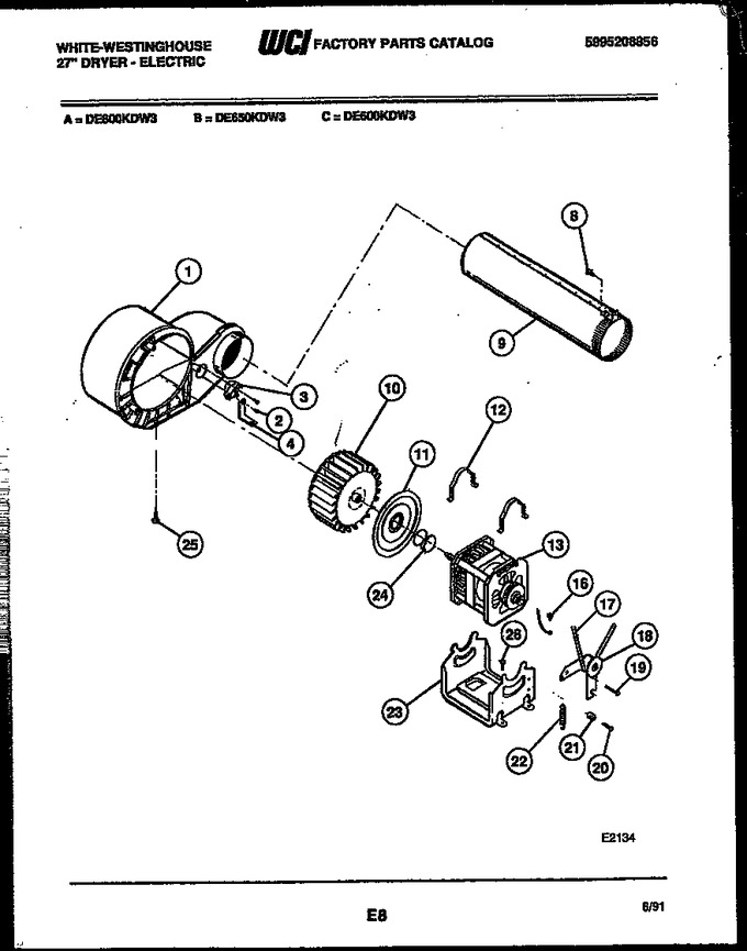 Diagram for DE800KDH3