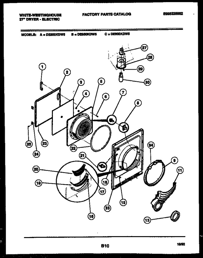 Diagram for DE800KDD5