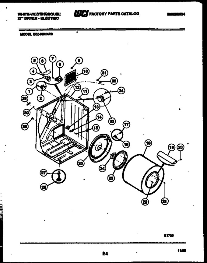 Diagram for DE640KDH3