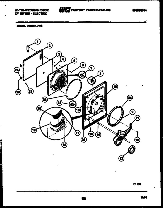Diagram for DE640KDH3
