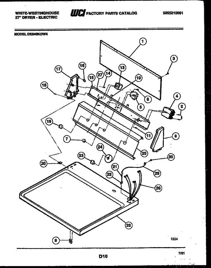 Diagram for DE640KDD4