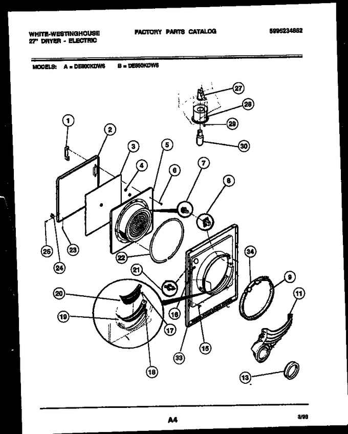 Diagram for DE800KDH6