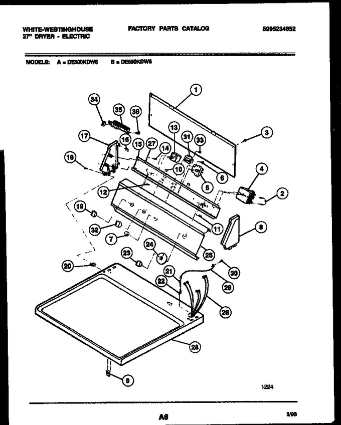 Diagram for DE800KDD6