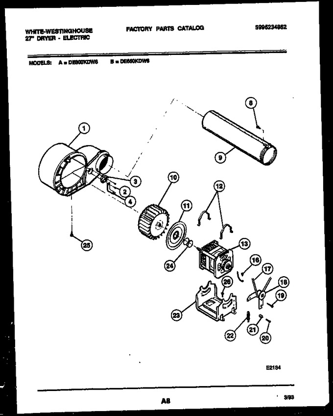 Diagram for DE800KDH6