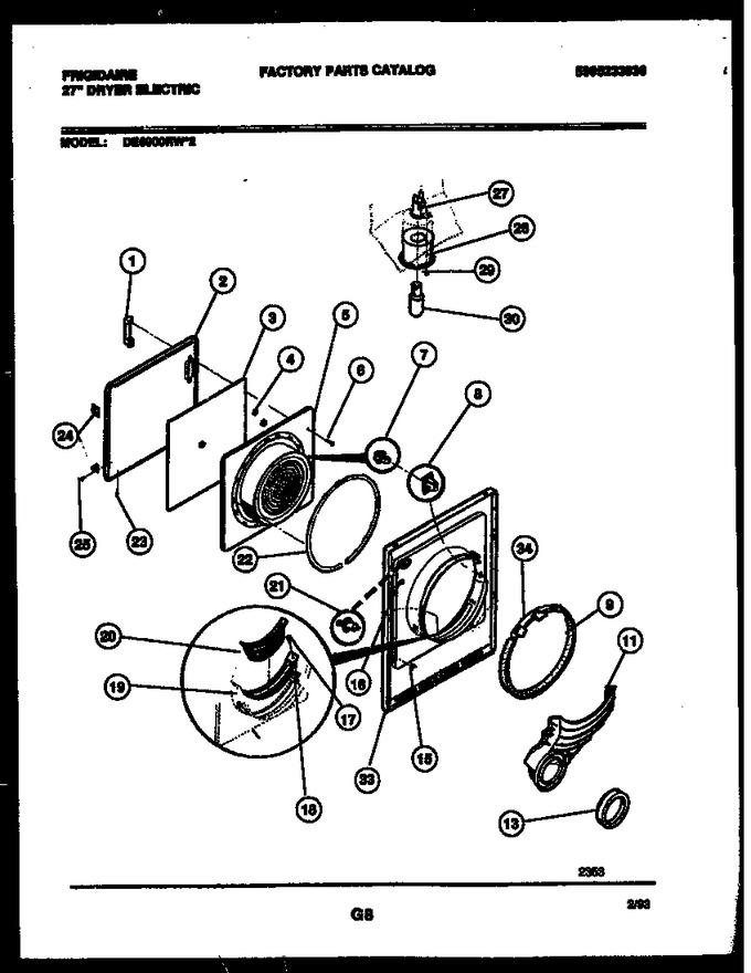 Diagram for DE6900RW2