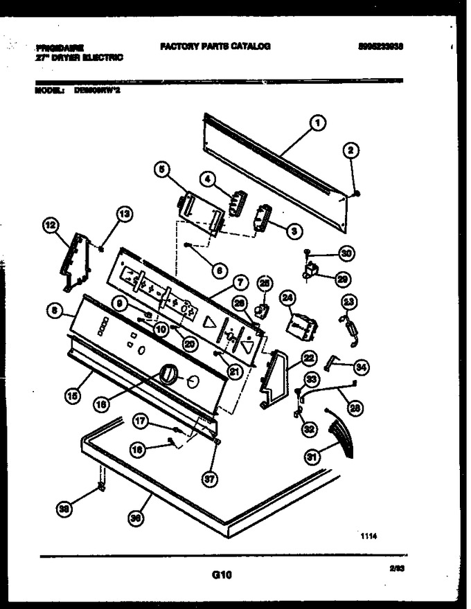 Diagram for DE6900RW2