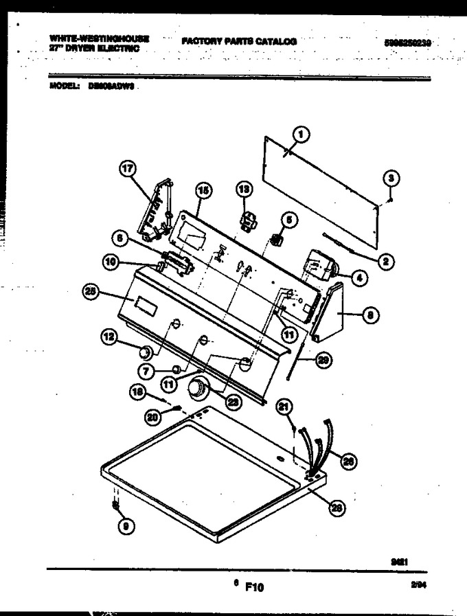 Diagram for DE800ADW3