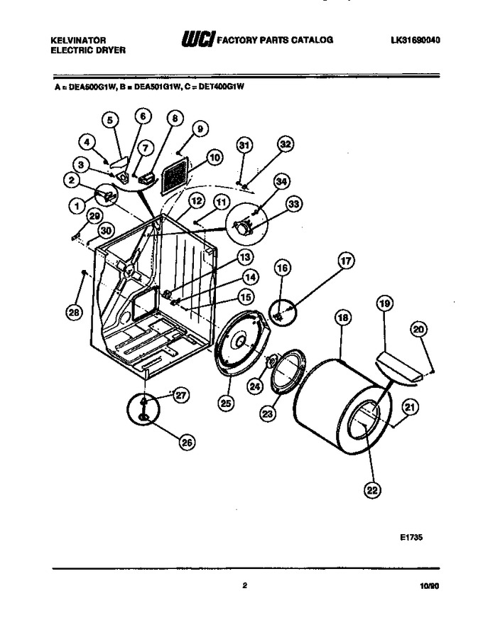 Diagram for DET400G1W