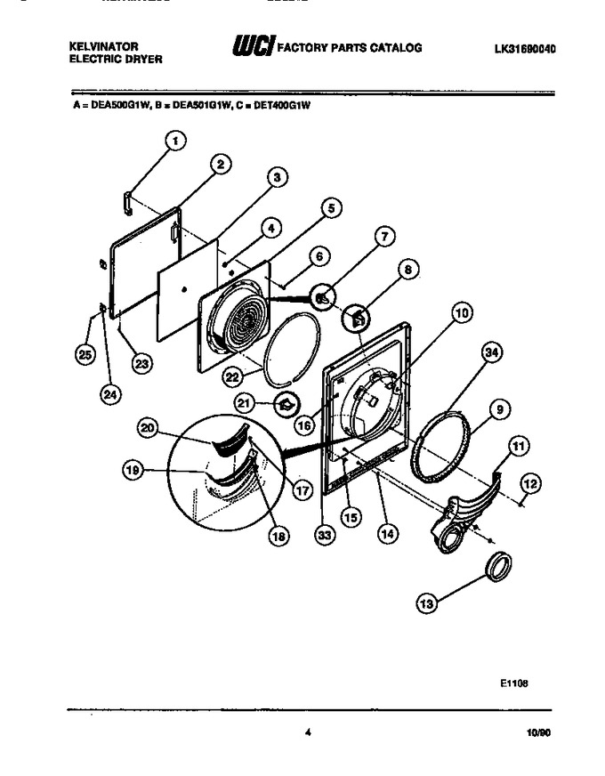 Diagram for DET400G1W