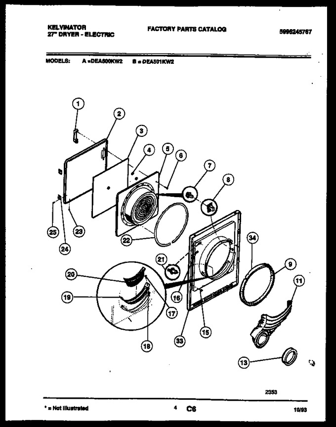 Diagram for DEA500KD2