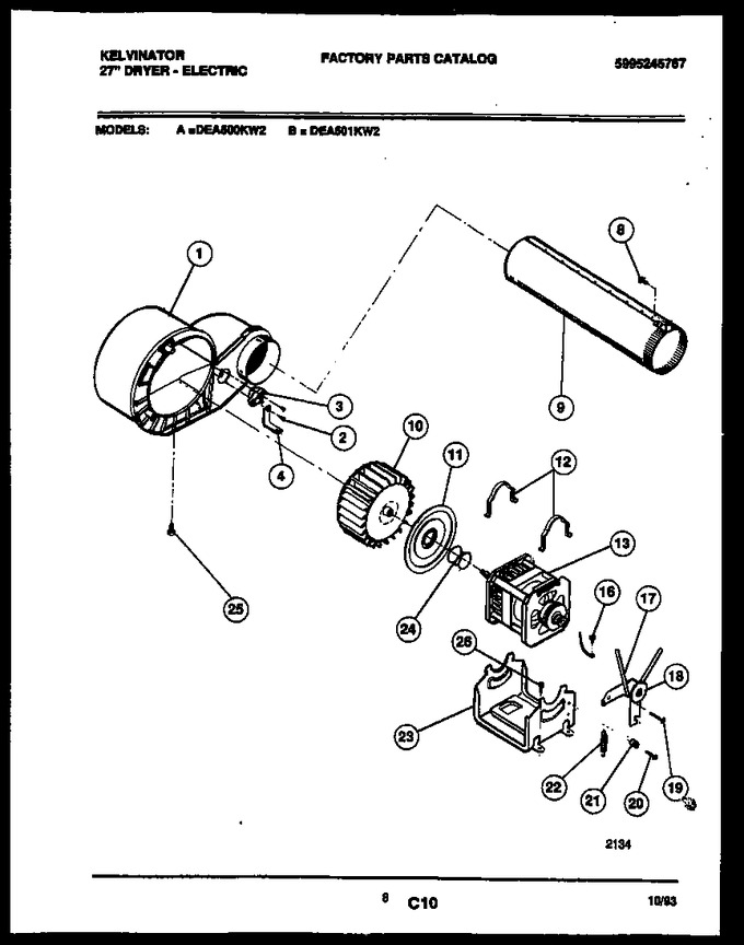 Diagram for DEA500KW2