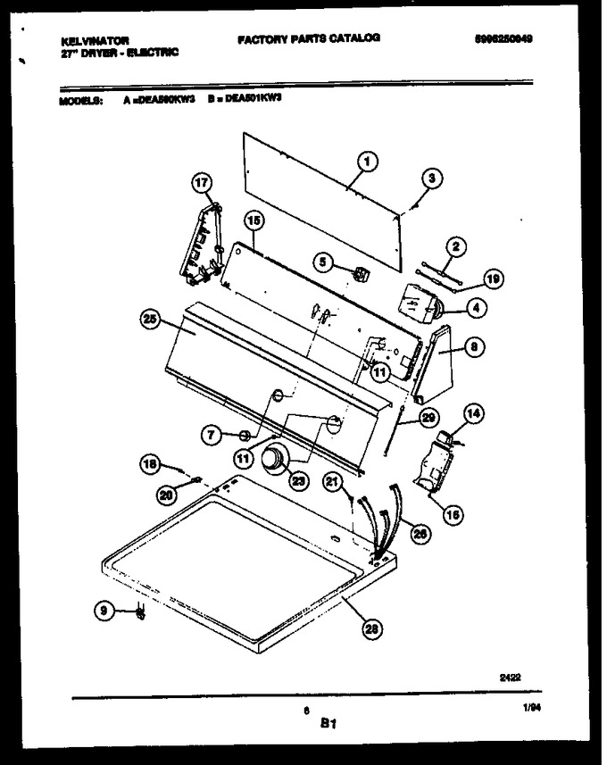 Diagram for DEA501KD3