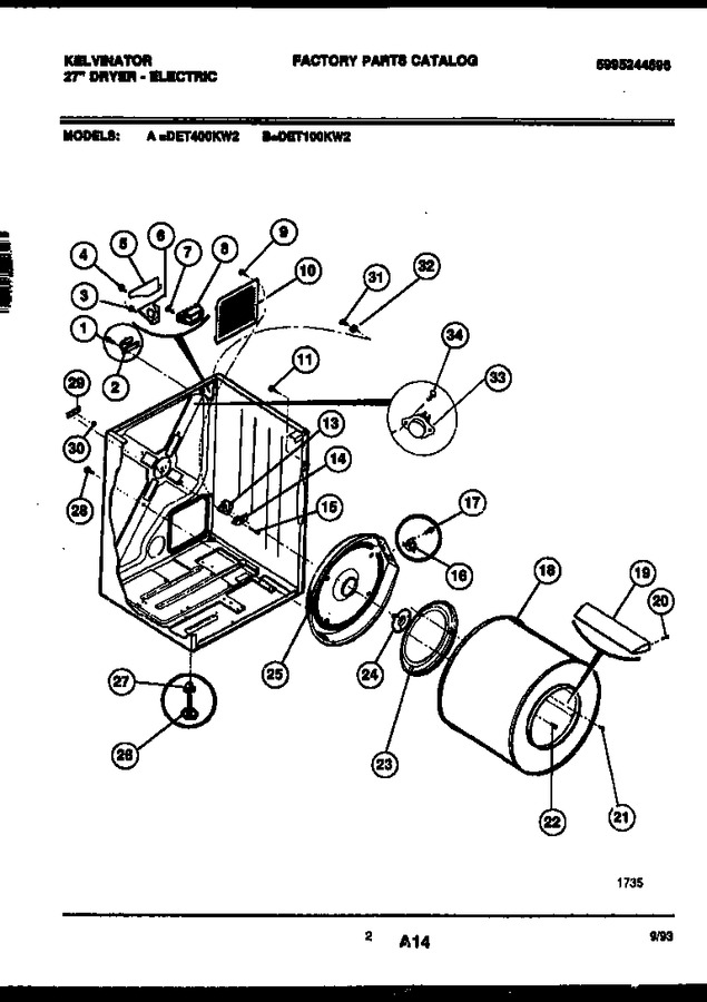 Diagram for DET400KW2
