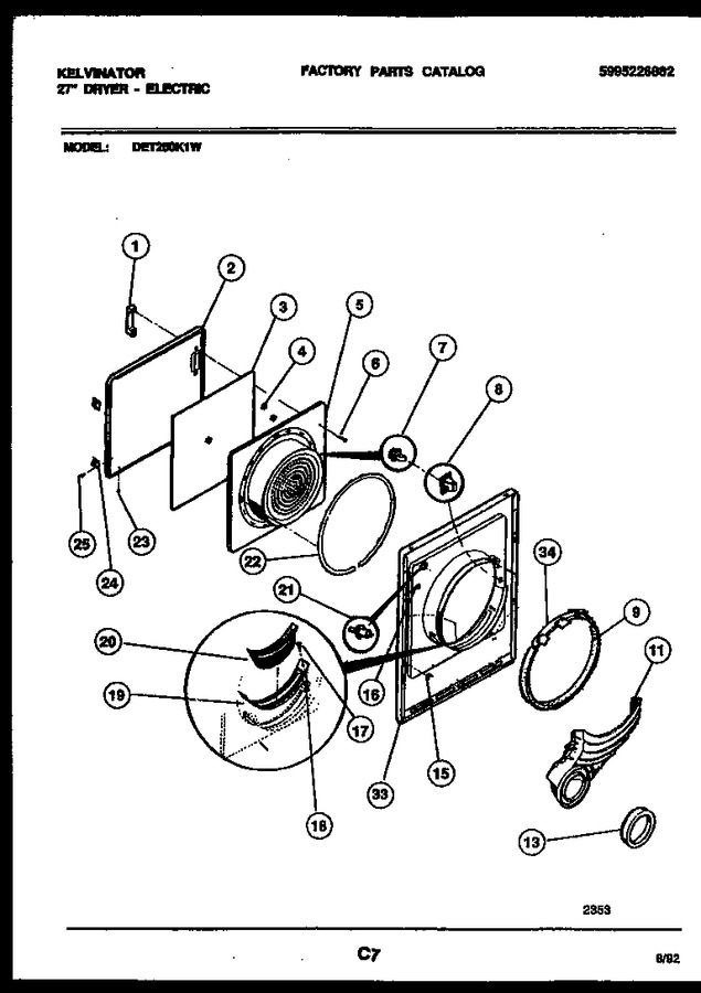 Diagram for DET250K1D