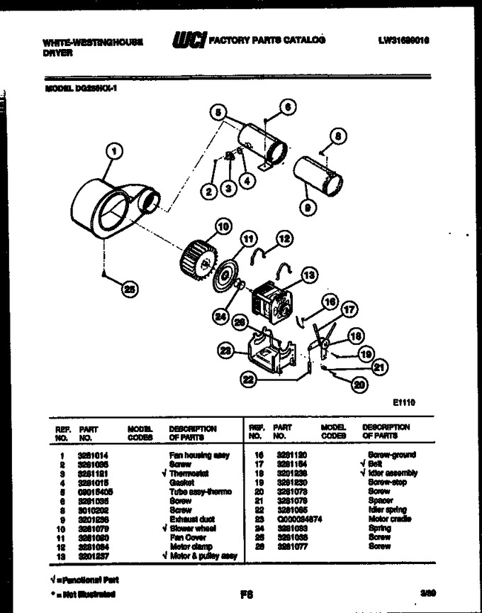 Diagram for DG250KXD1