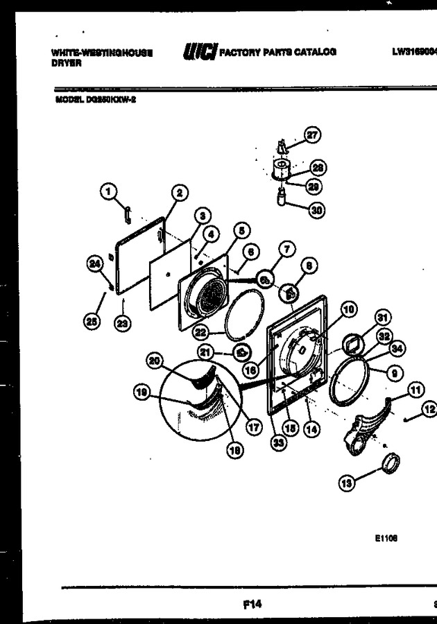 Diagram for DG250KXD2