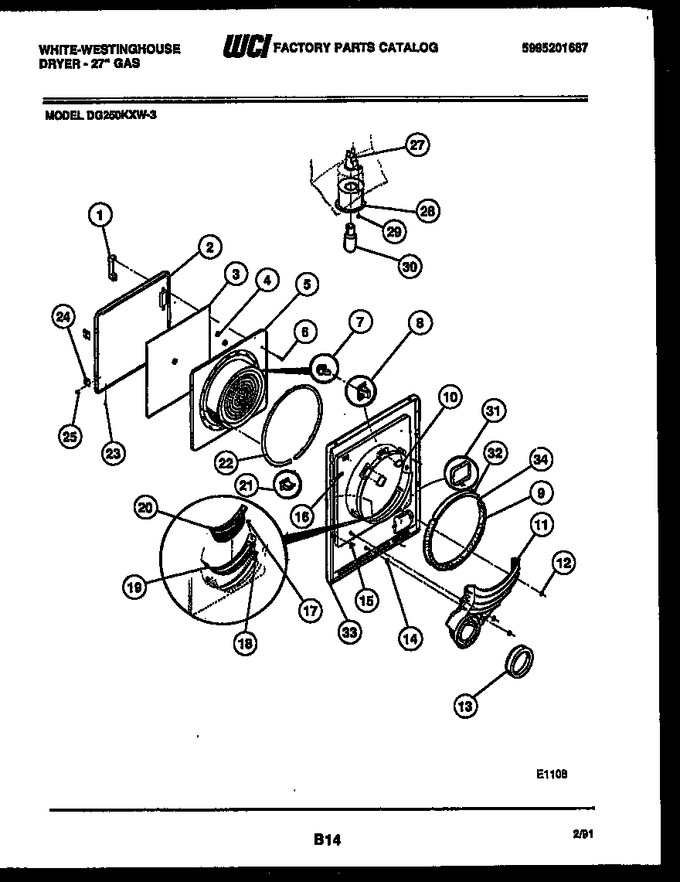 Diagram for DG250KXH3