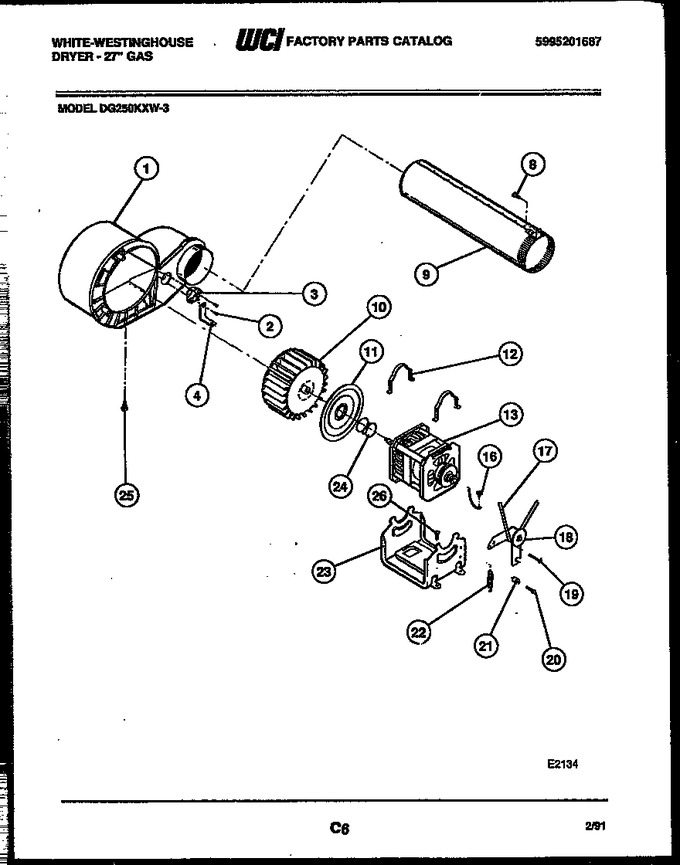 Diagram for DG250KXD3
