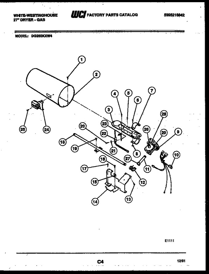 Diagram for DG250KXW4