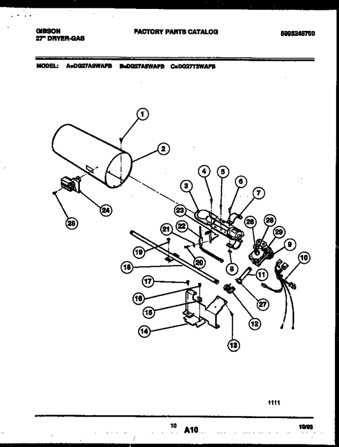 Diagram for DG27A5WAFB