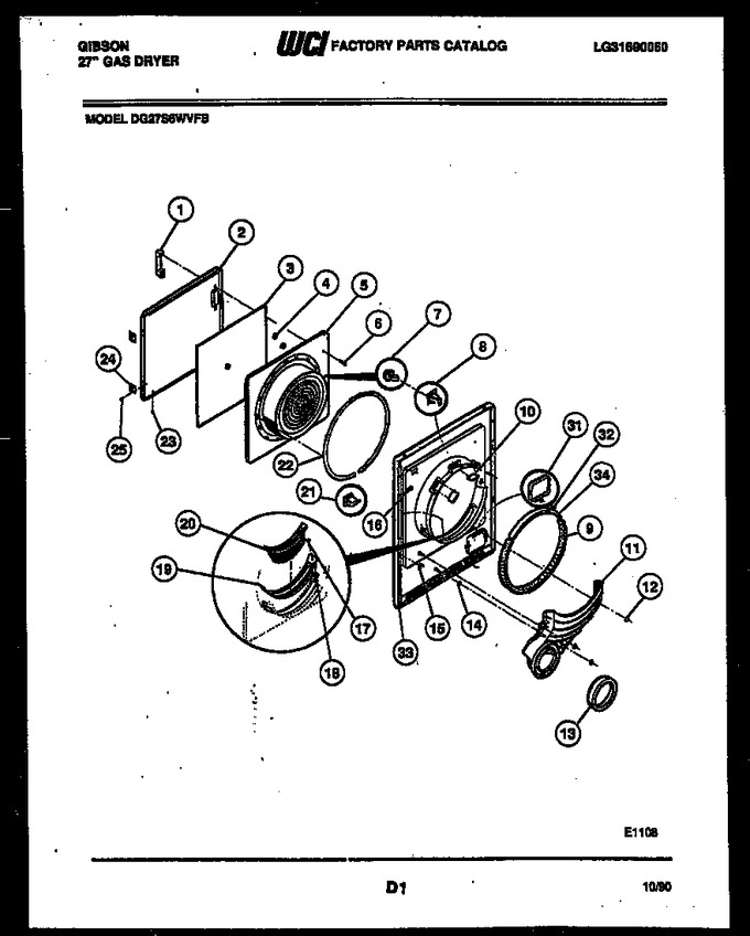 Diagram for DG27S6WVFB