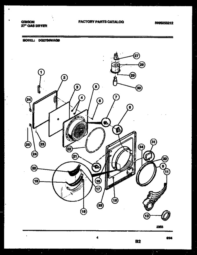 Diagram for DG27S8WAGB