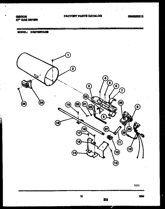 Diagram for DG27S8WAGB