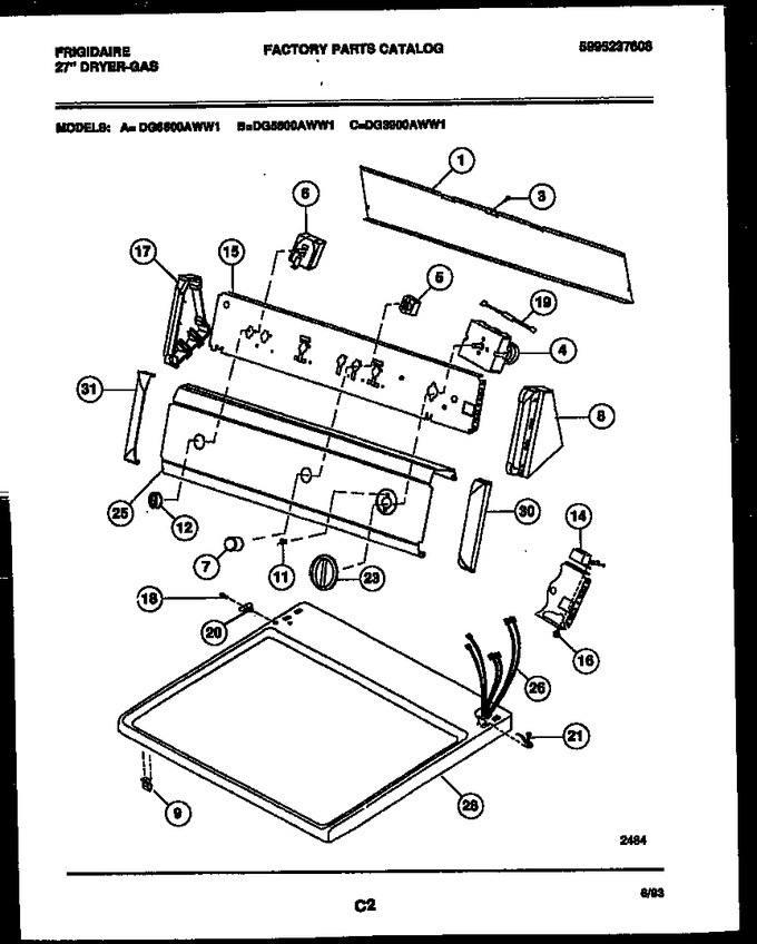Diagram for DG3900AWW1