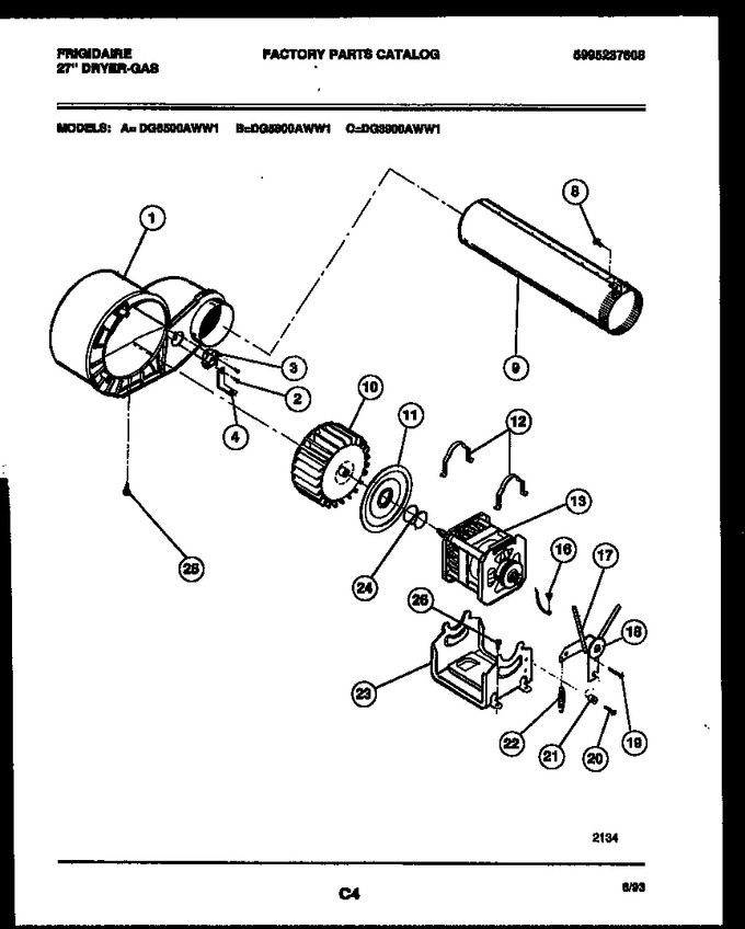 Diagram for DG3900AWW1