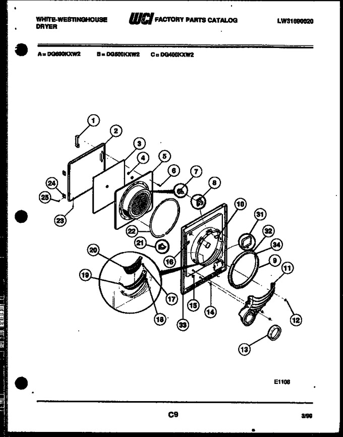 Diagram for DG500KXH2