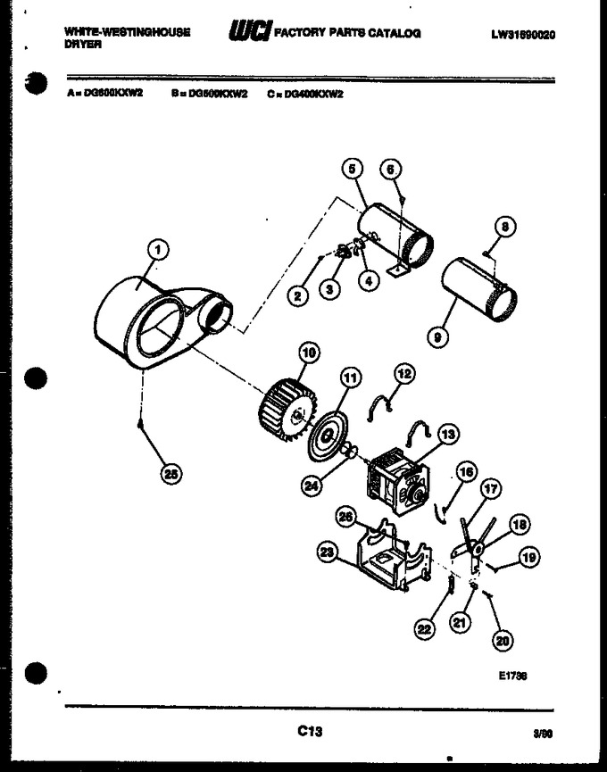 Diagram for DG500KXH2