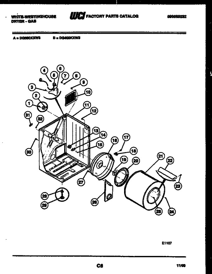 Diagram for DG400KXH3