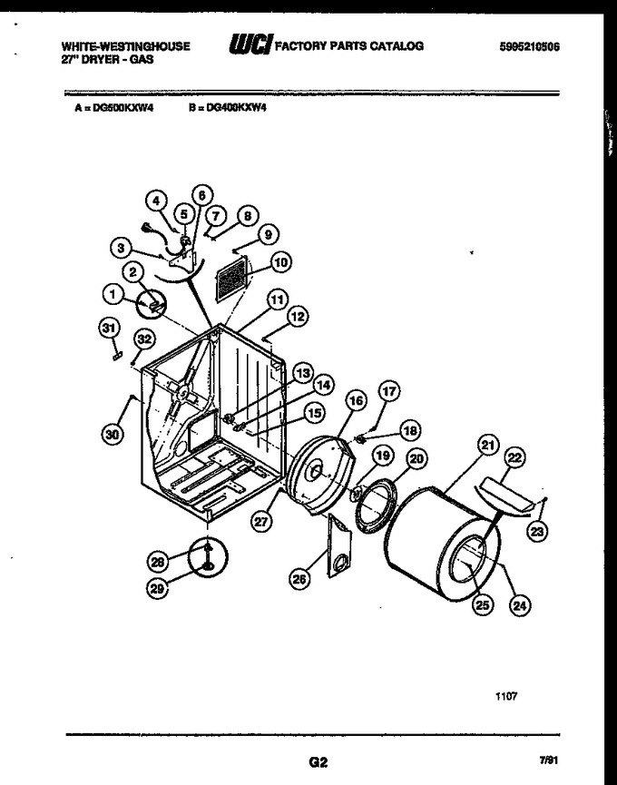 Diagram for DG500KXH4