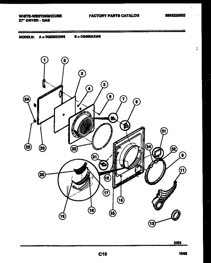Diagram for DG500KXD6