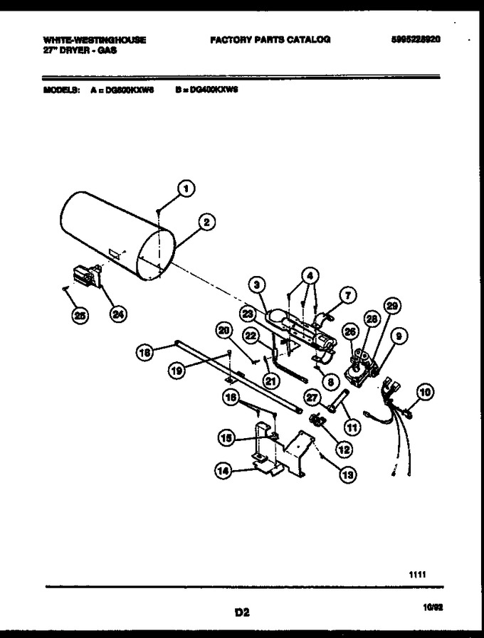 Diagram for DG500KXD6