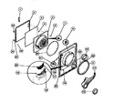 Diagram for 03 - Door, Front Panel, Lint Filter