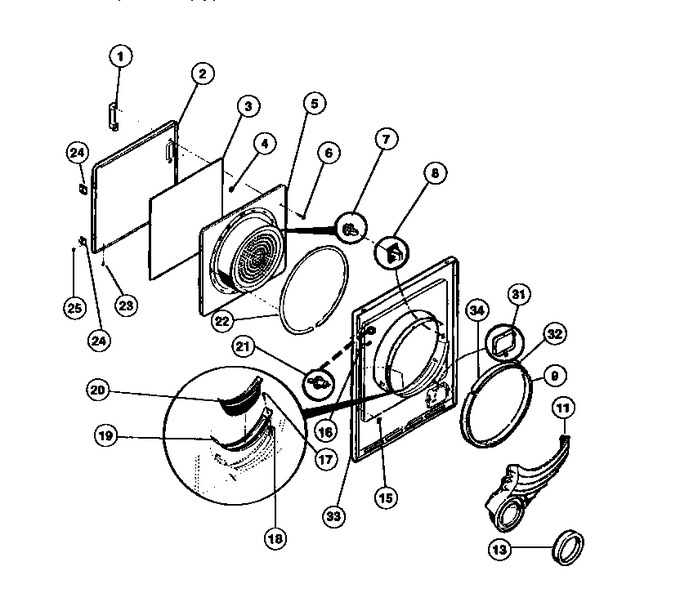Diagram for DG400TXD0