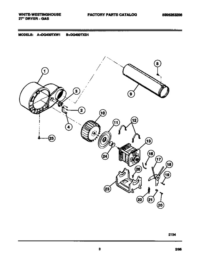 Diagram for DG400TXW1
