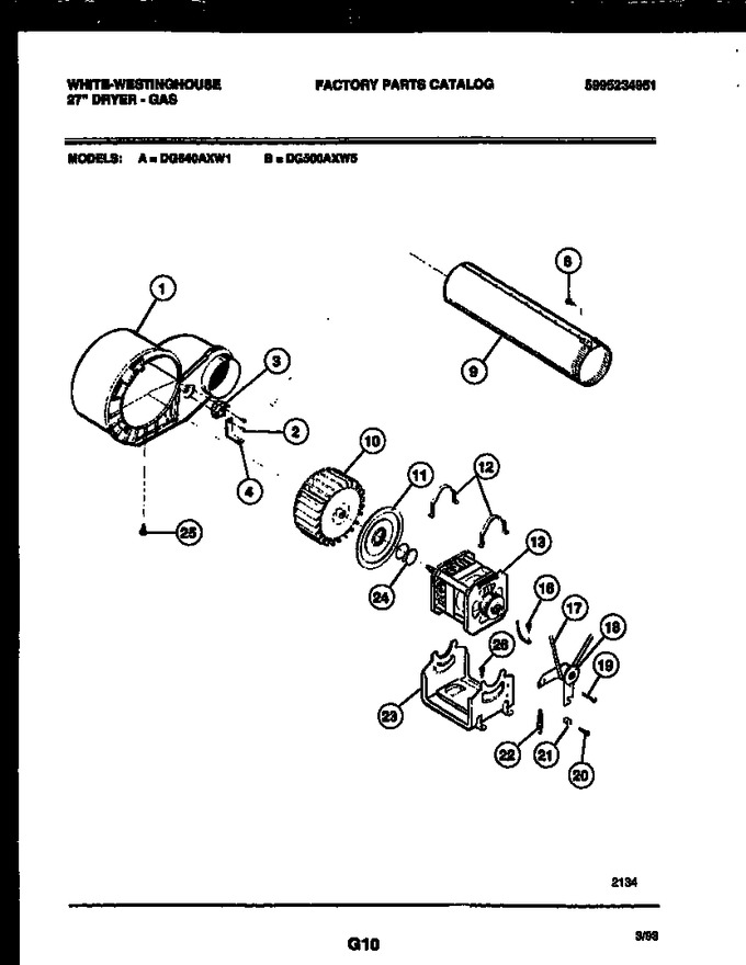Diagram for DG640AXW1