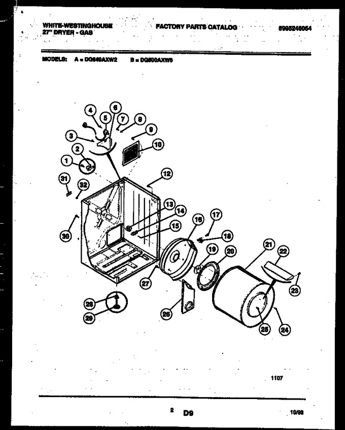 Diagram for DG640AXW2