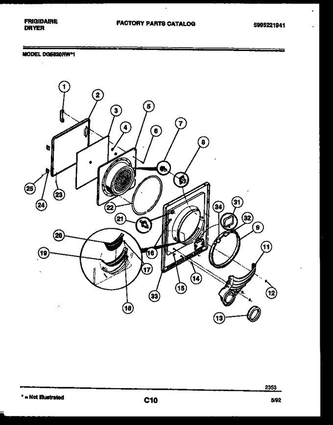Diagram for DG5520RW1