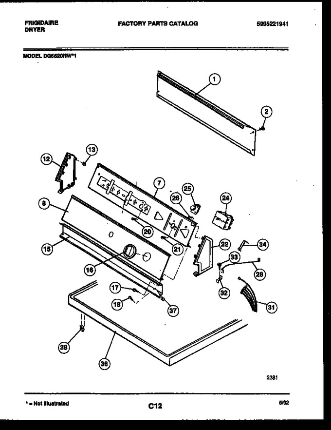 Diagram for DG5520RW1
