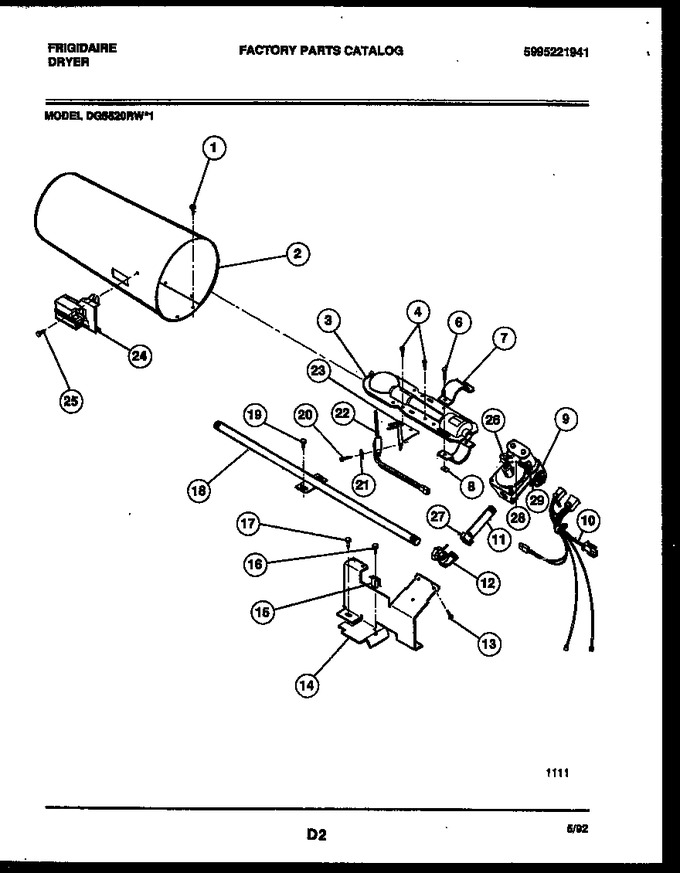 Diagram for DG5520RW1